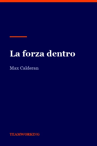 La forza dentro di Max Calderan, copertina